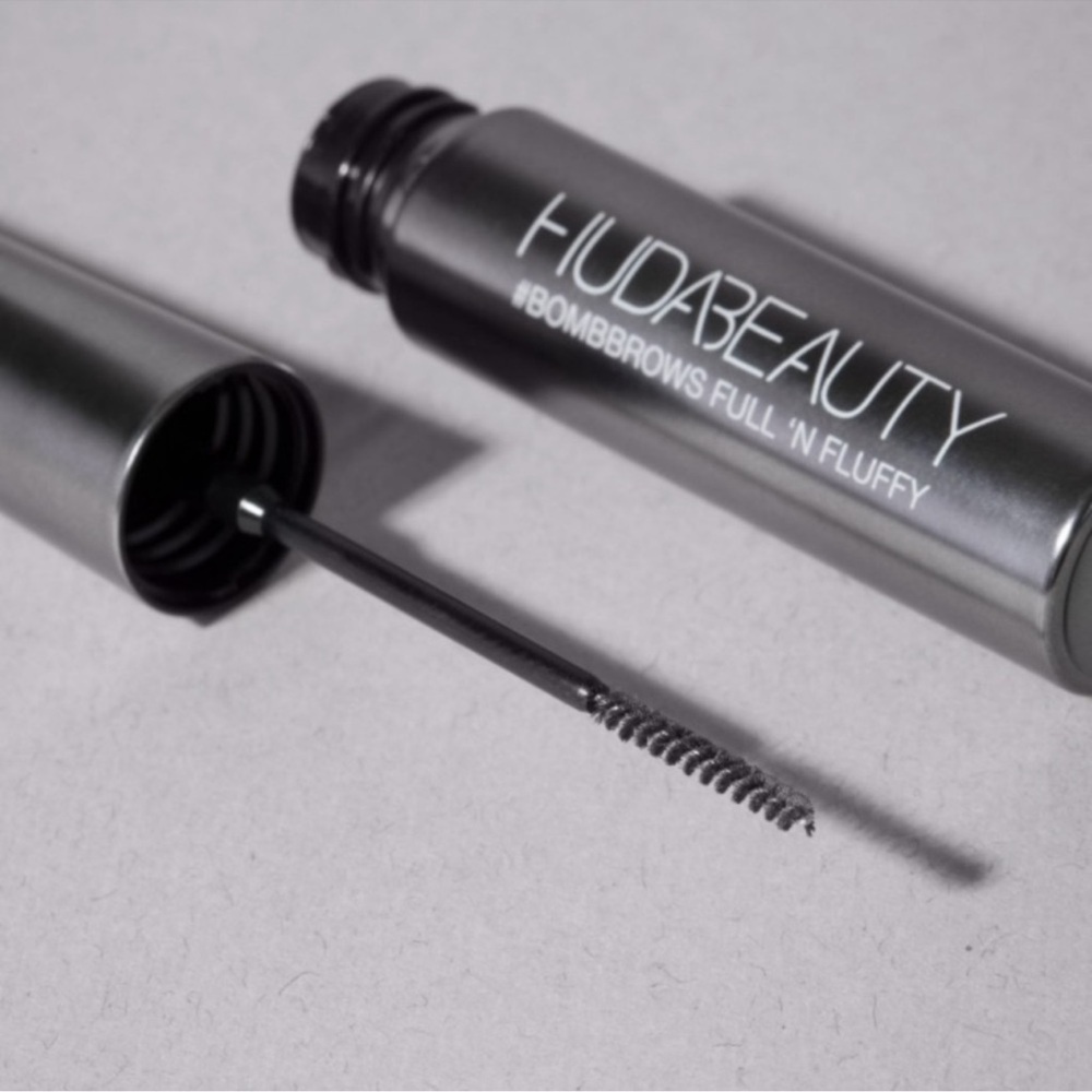 🌿 HUDA BEAUTY #5 Medium Brown #BombBrows Full 'n Fluffy Volumizing Fiber Gel - Picture 7 of 7